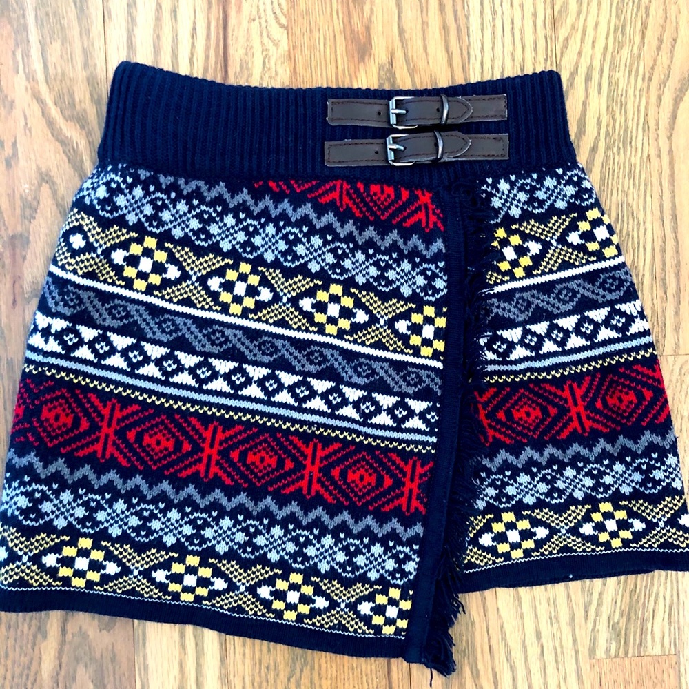 Knit sweater skirt girls size 7/8